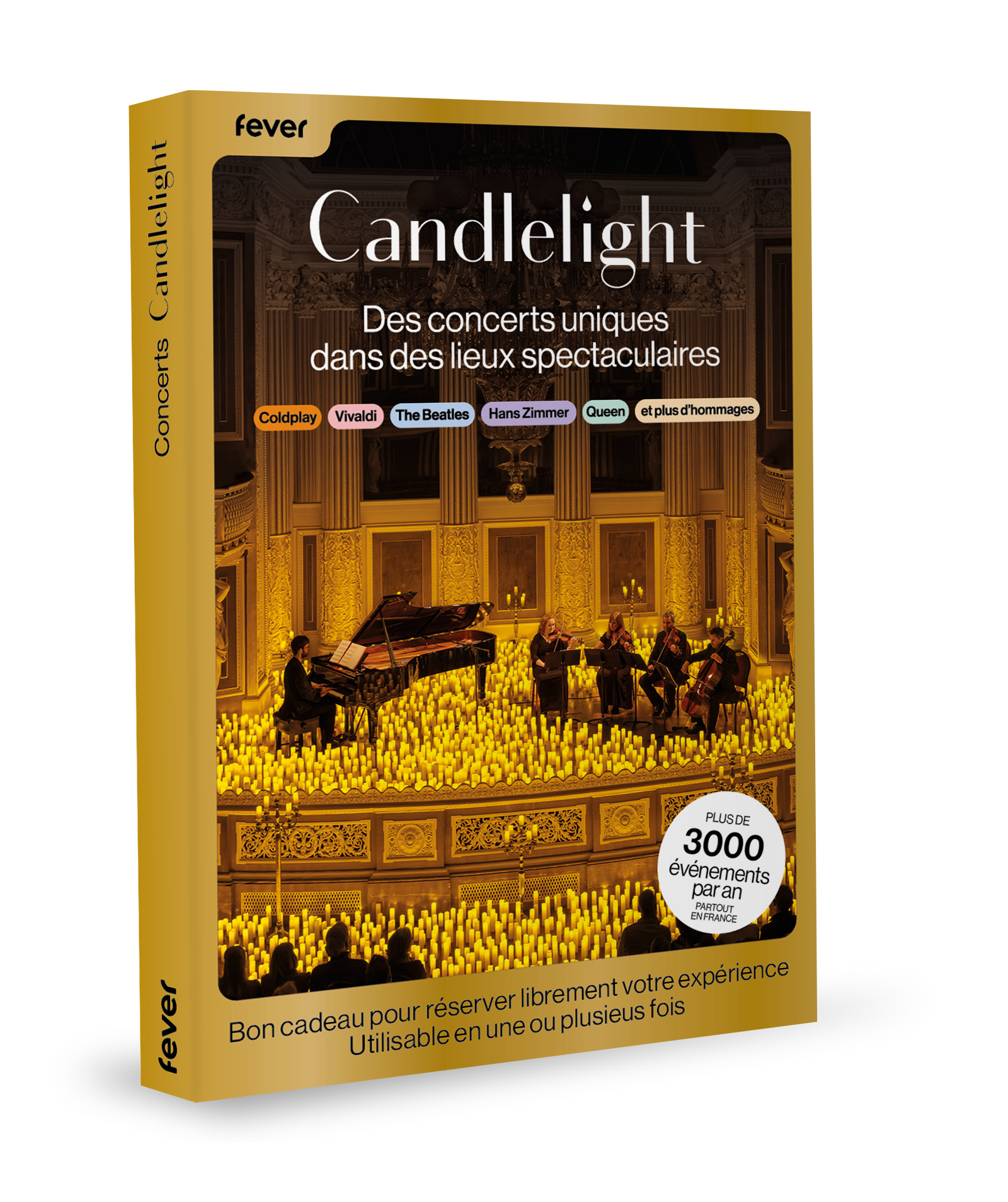 Coffret cadeau Concert à la Bougie | CANDLELIGHT – JungleGift