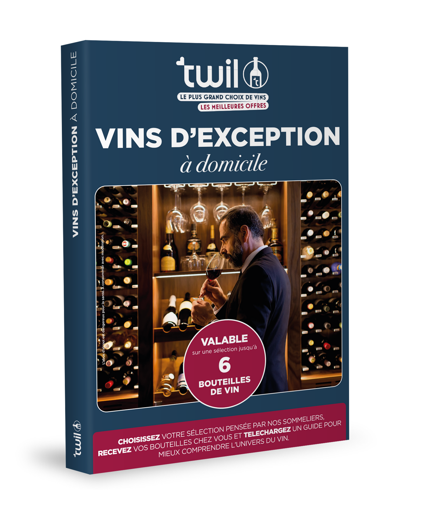 Coffret cadeau : VINS D'EXCEPTION À DOMICILE