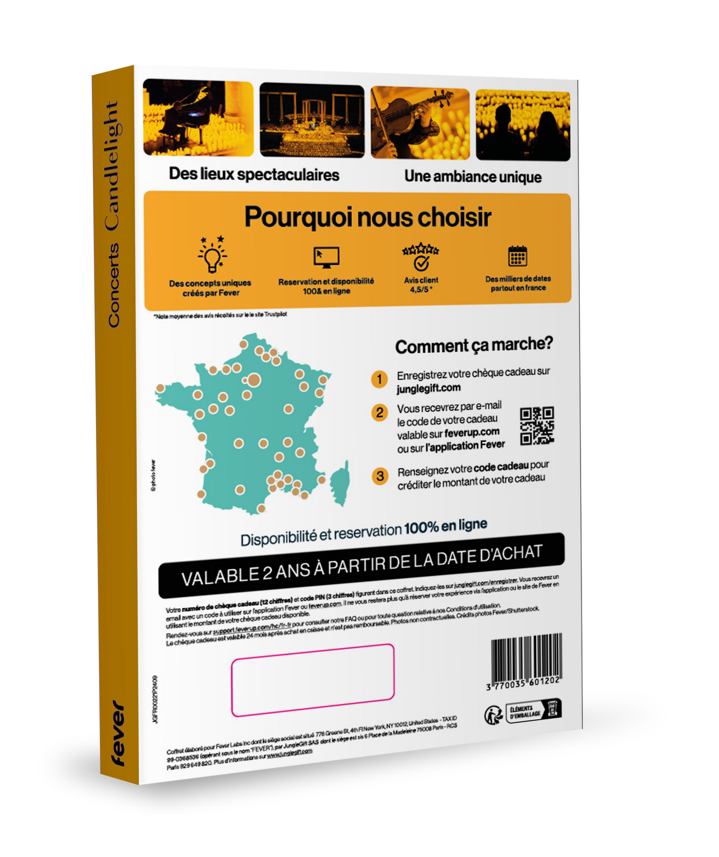Coffret Cadeau : Concert Candlelight | Fever