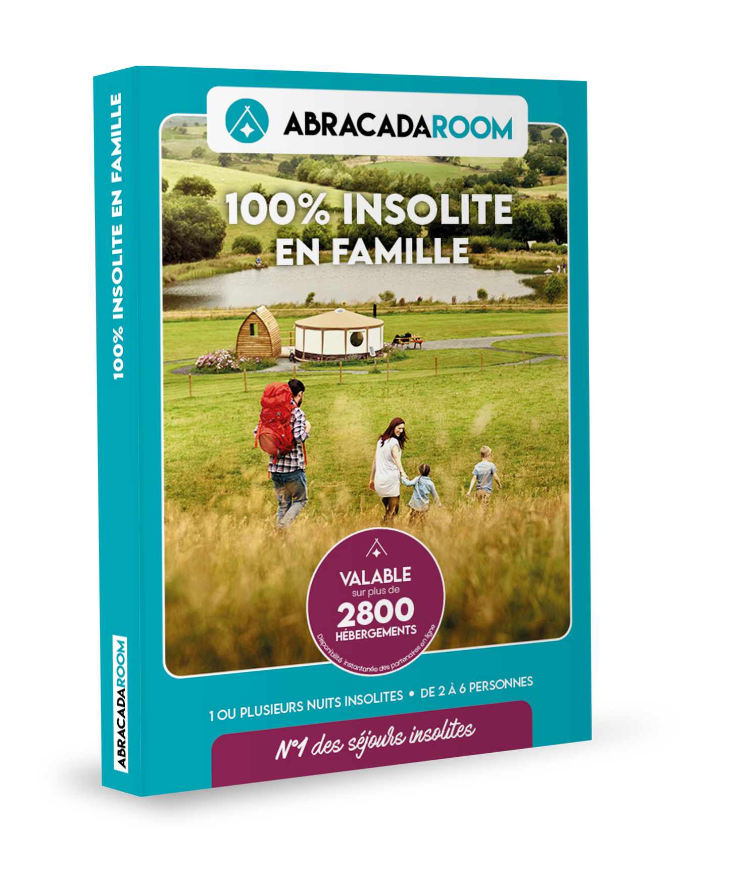 Coffret cadeau : 100% INSOLITE EN FAMILLE