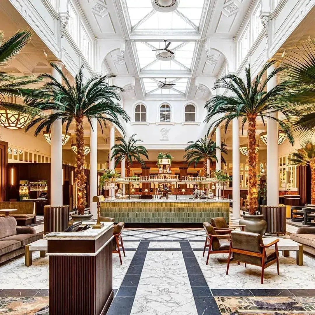 Intérieur d'un luxueux hôtel