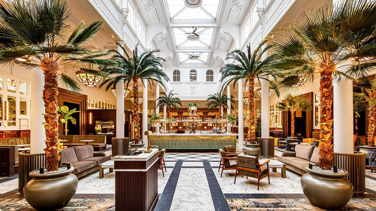 Intérieur d'un luxueux hôtel