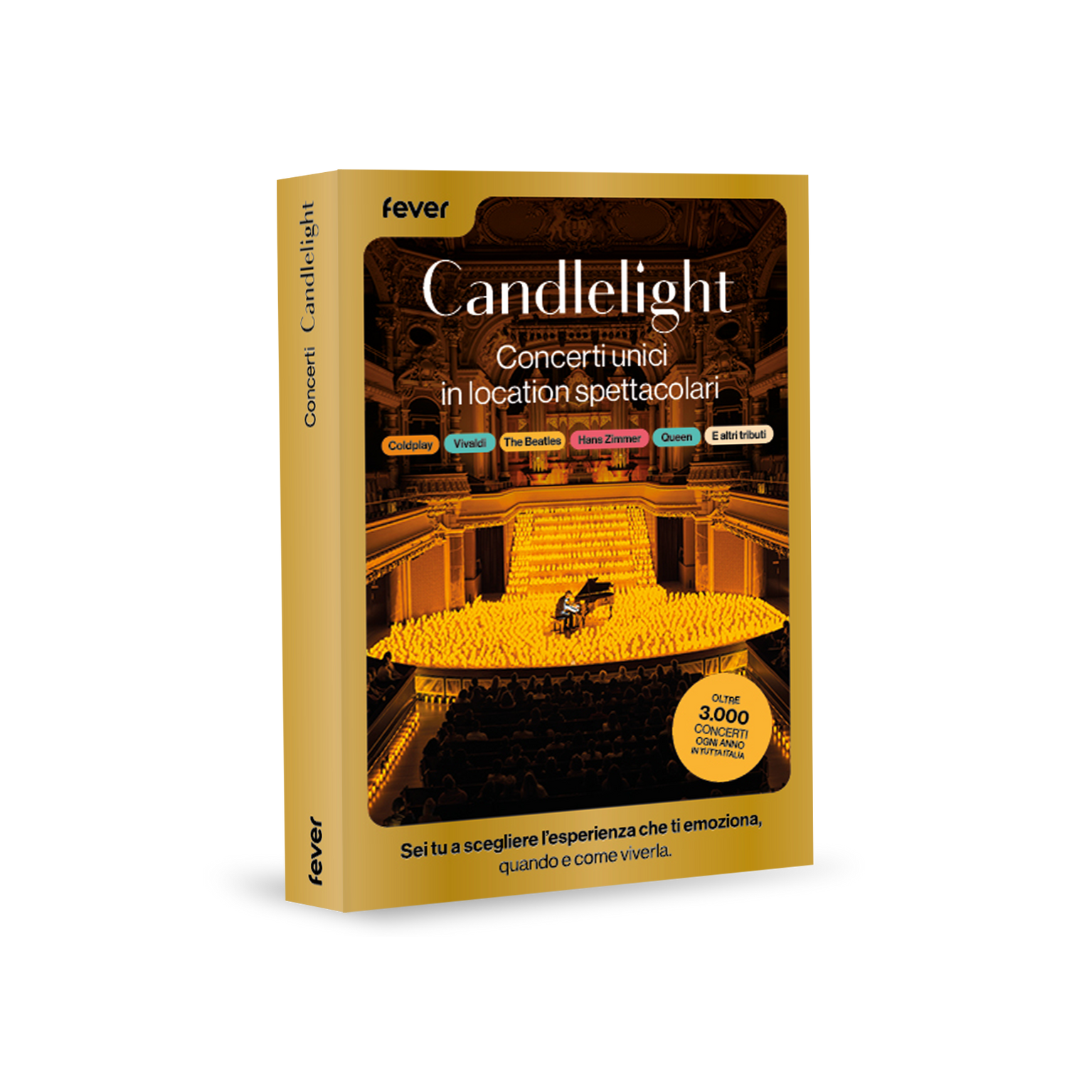Cofanetto regalo CANDLELIGHT : Concerto di musica