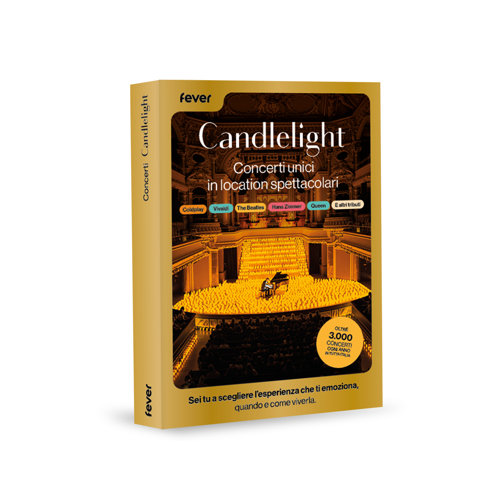 Cofanetto regalo CANDLELIGHT : Concerto di musica