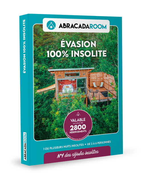 Coffret Cadeau : EVASION 100% INSOLITE