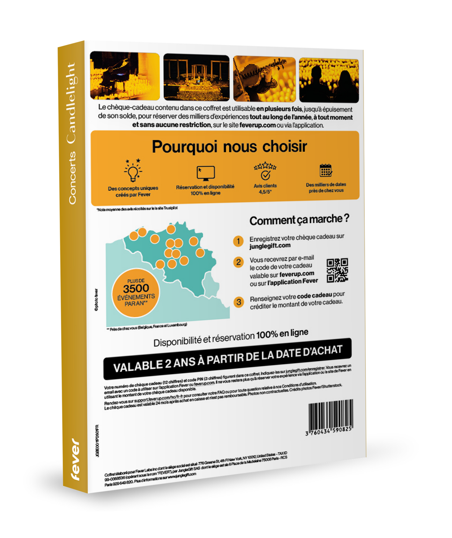 Coffret cadeau Concert à la Bougie | CANDLELIGHT