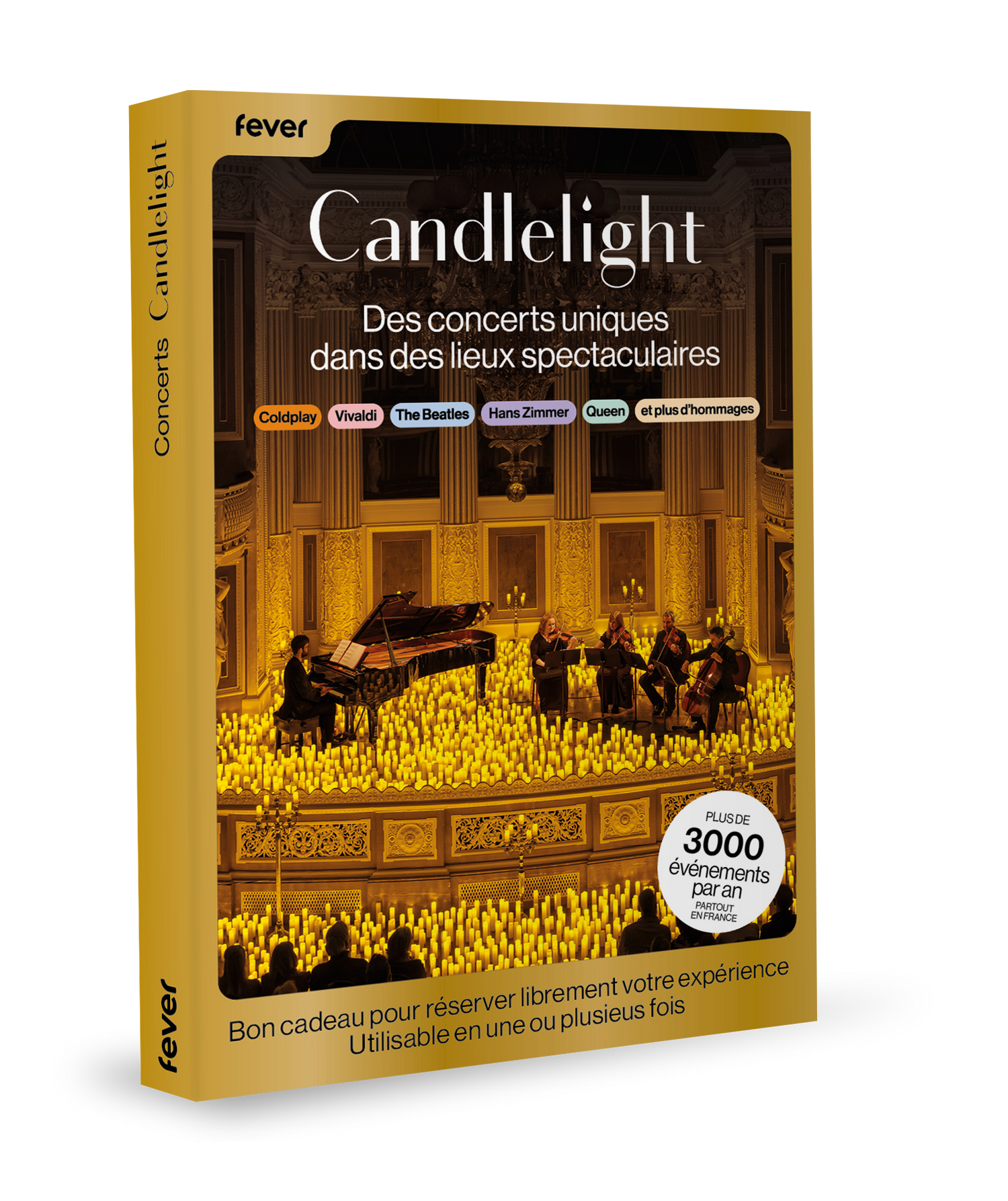 Coffret cadeau Concert à la Bougie | CANDLELIGHT