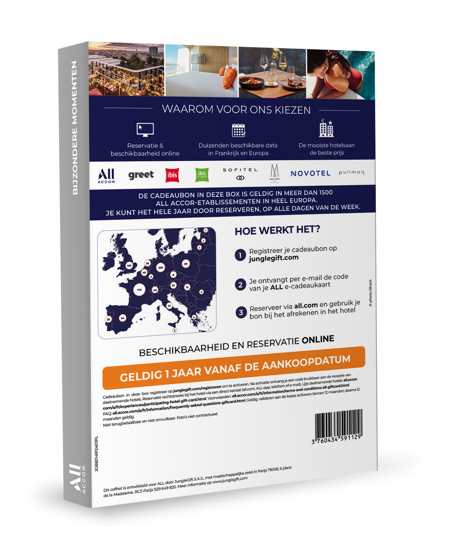 Cadeaubox All Accor: Weekend in Europa