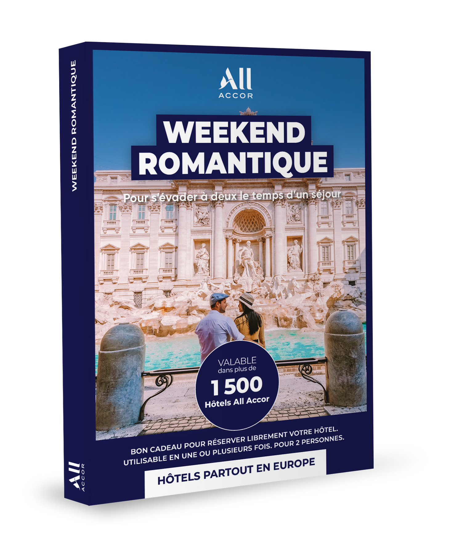 Coffret cadeau ALL ACCOR : Week-end romantique