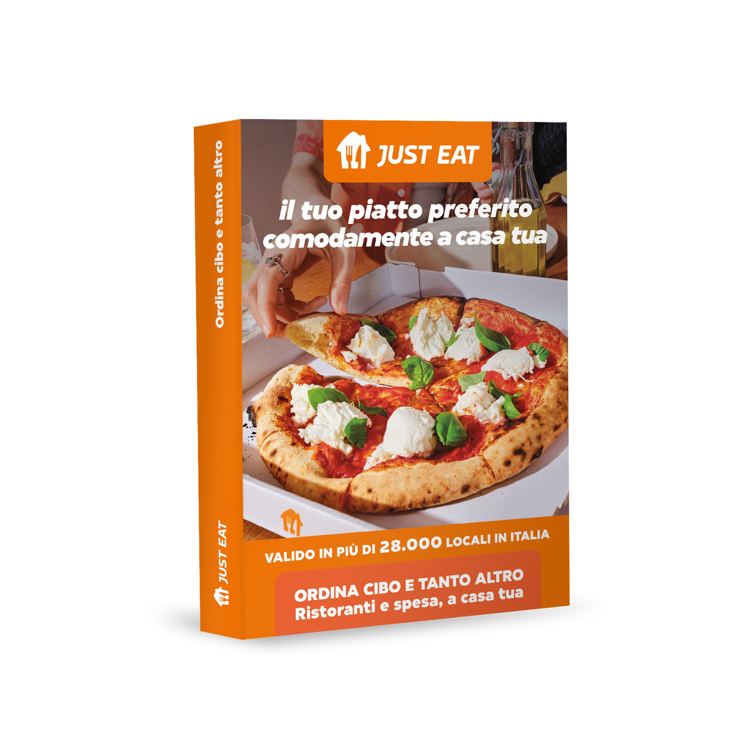 Cofanetto regalo JUST EAT : Il tuo piatto preferito comodamente a casa tua