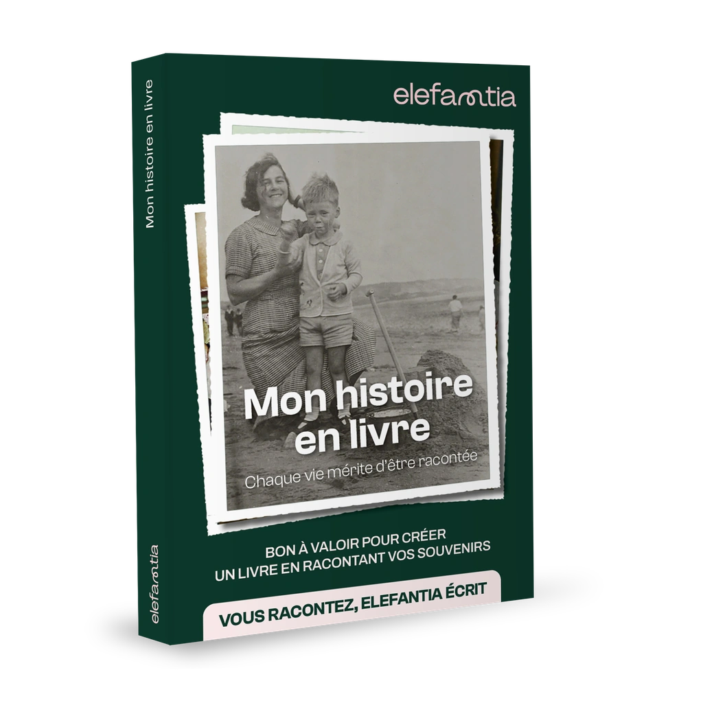 Coffret cadeau ELEFANTIA : Mon histoire en livre
