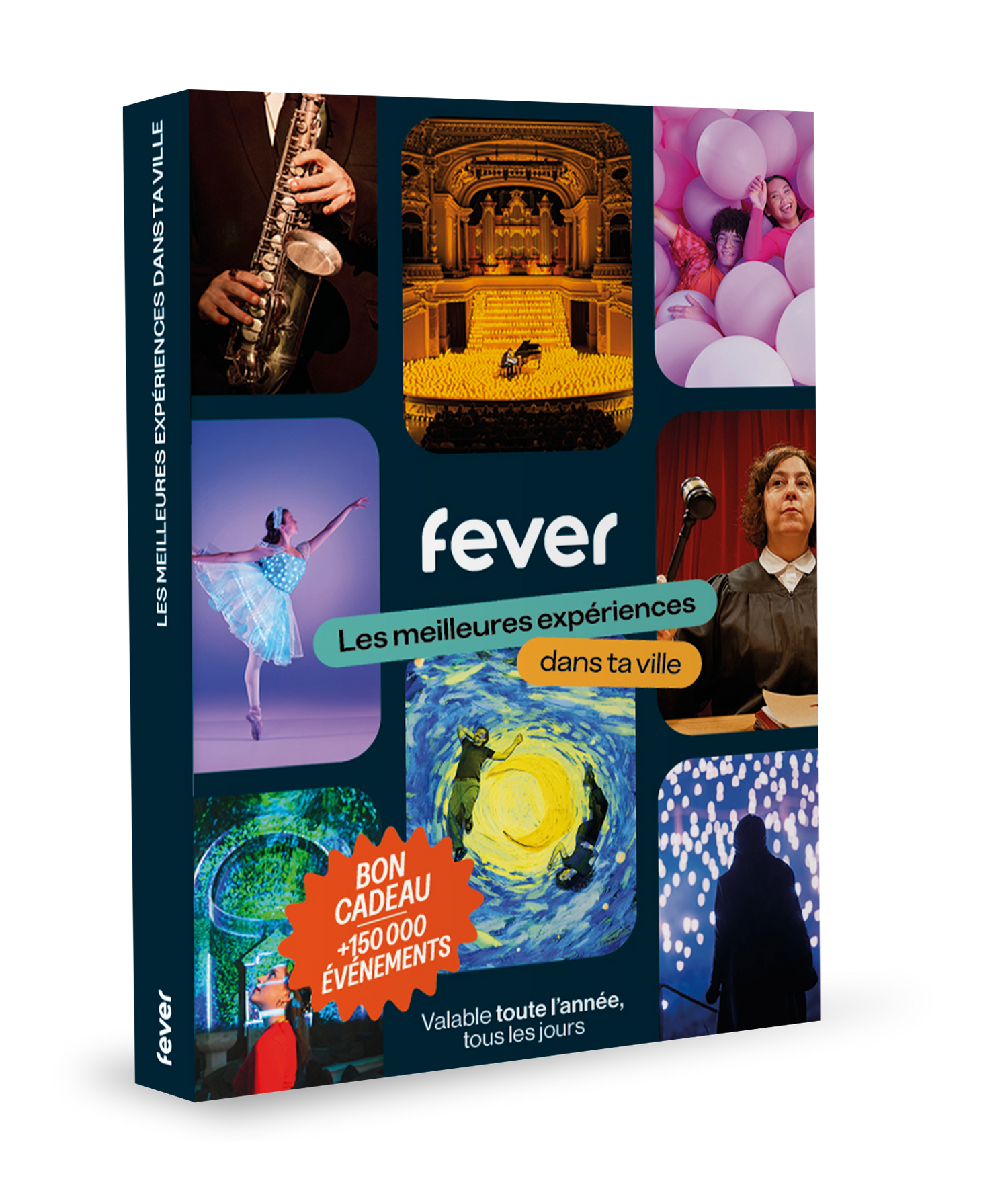 Coffret cadeau FEVER : Spectacle, Concert, Attraction, Cinéma