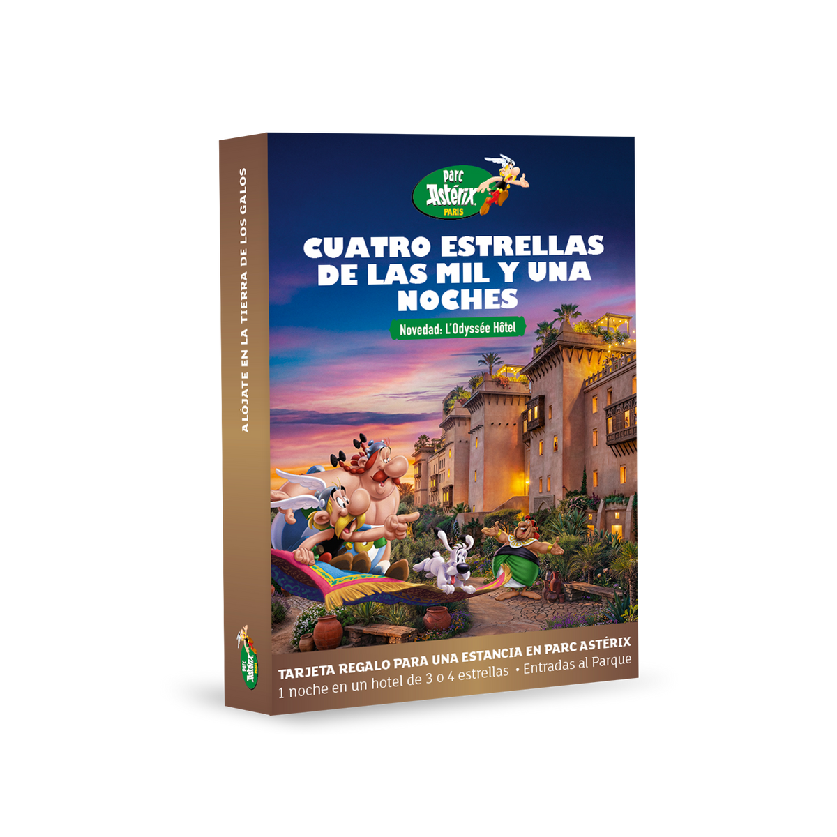 Caja regalo Parc Astérix: 4 Estrellas para mil y una noches