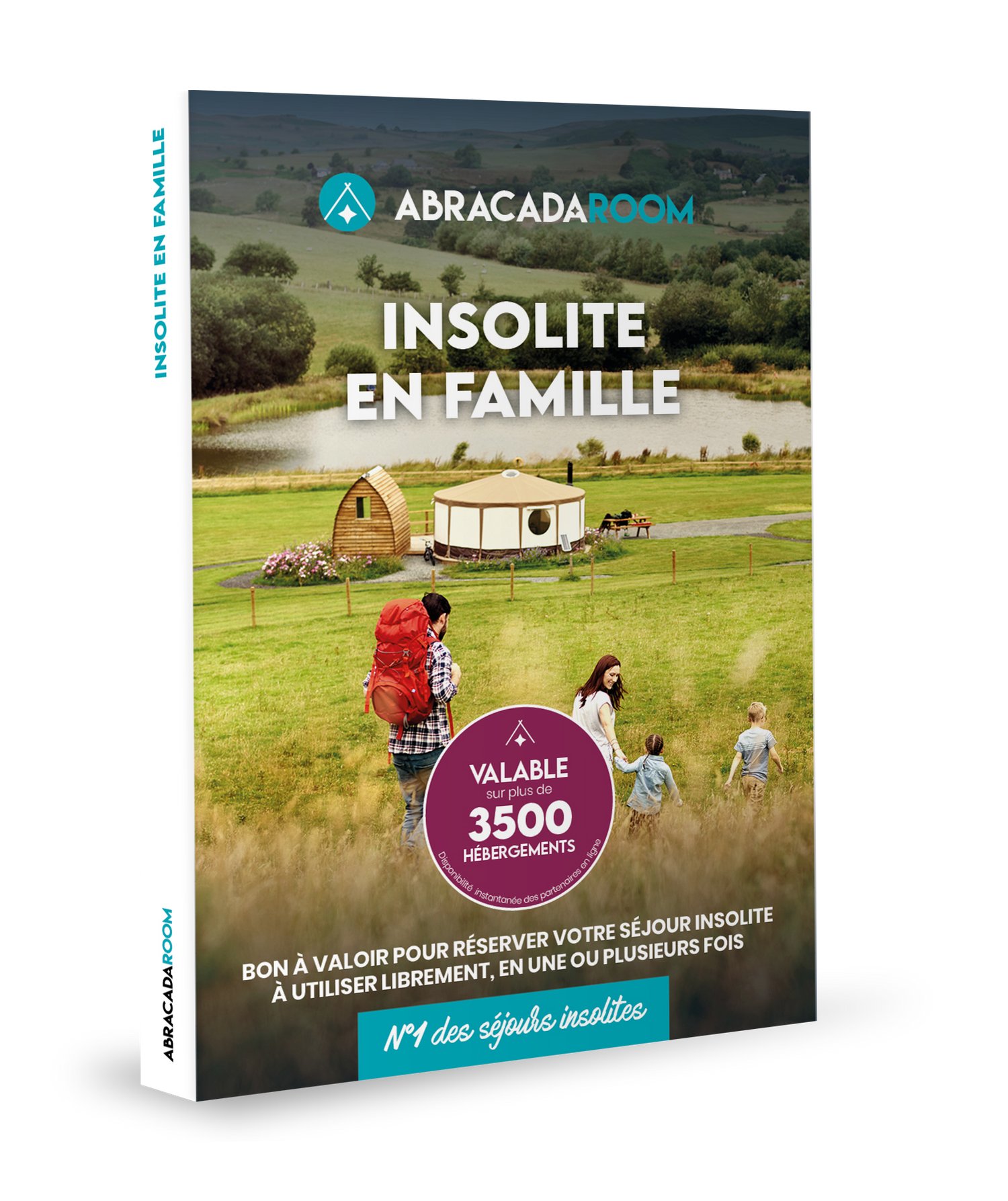 Coffret cadeau ABRACADAROOM : 100% insolite en famille