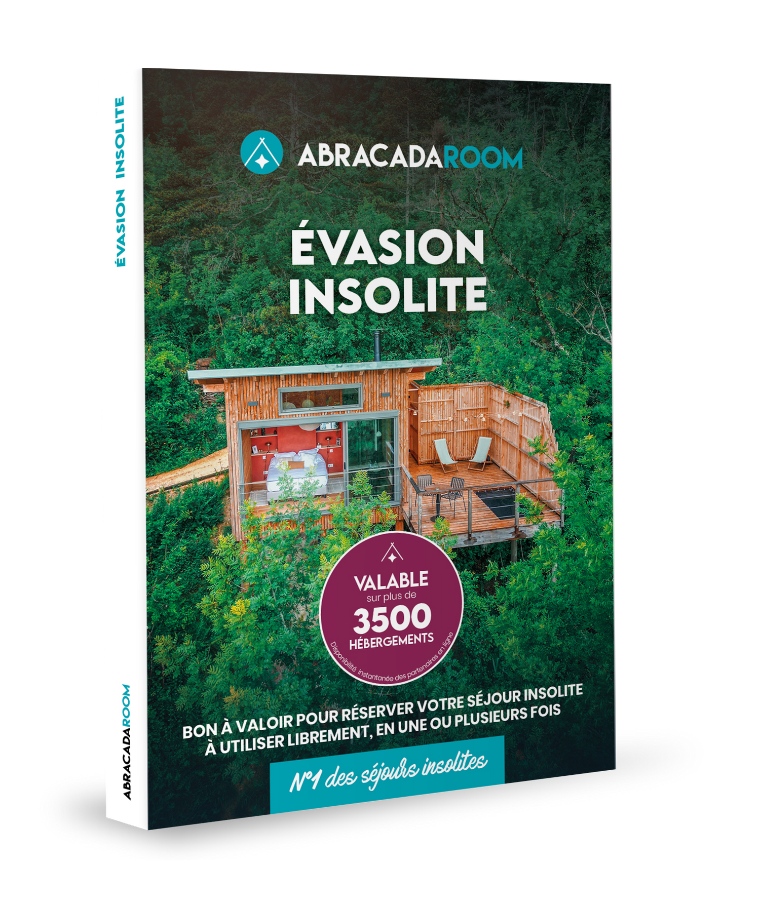 Coffret cadeau ABRACADAROOM : Evasion 100% insolite