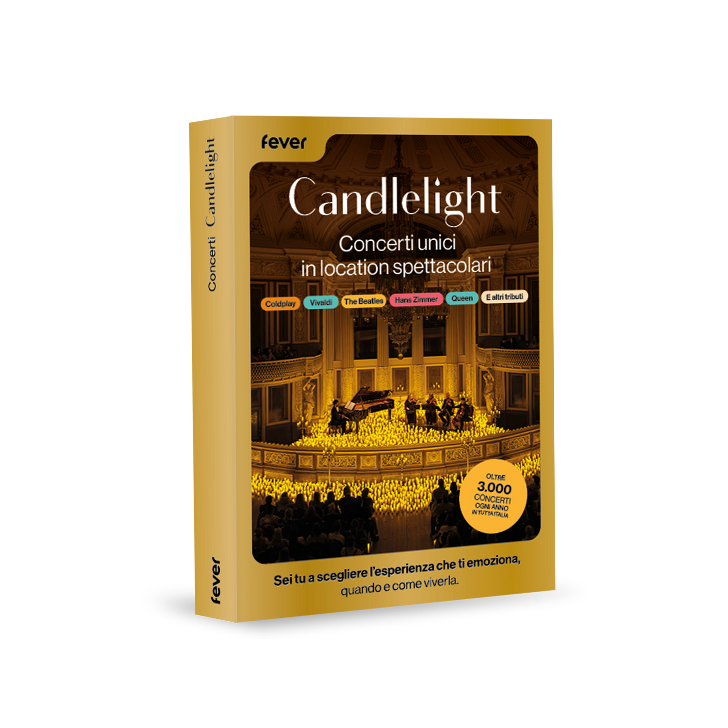 Cofanetto regalo CANDLELIGHT : Concerto di musica