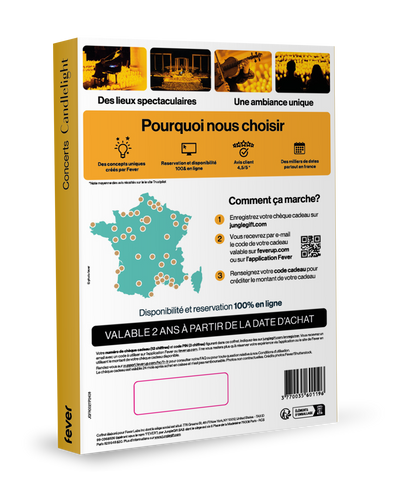 Coffret Cadeau : Concert à la Bougie | Fever