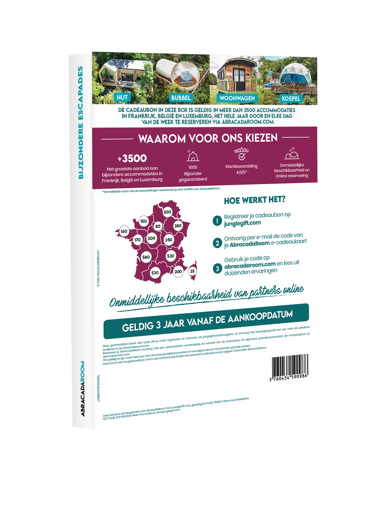 Cadeaubox Abracadaroom: Buitengewone belevenissen