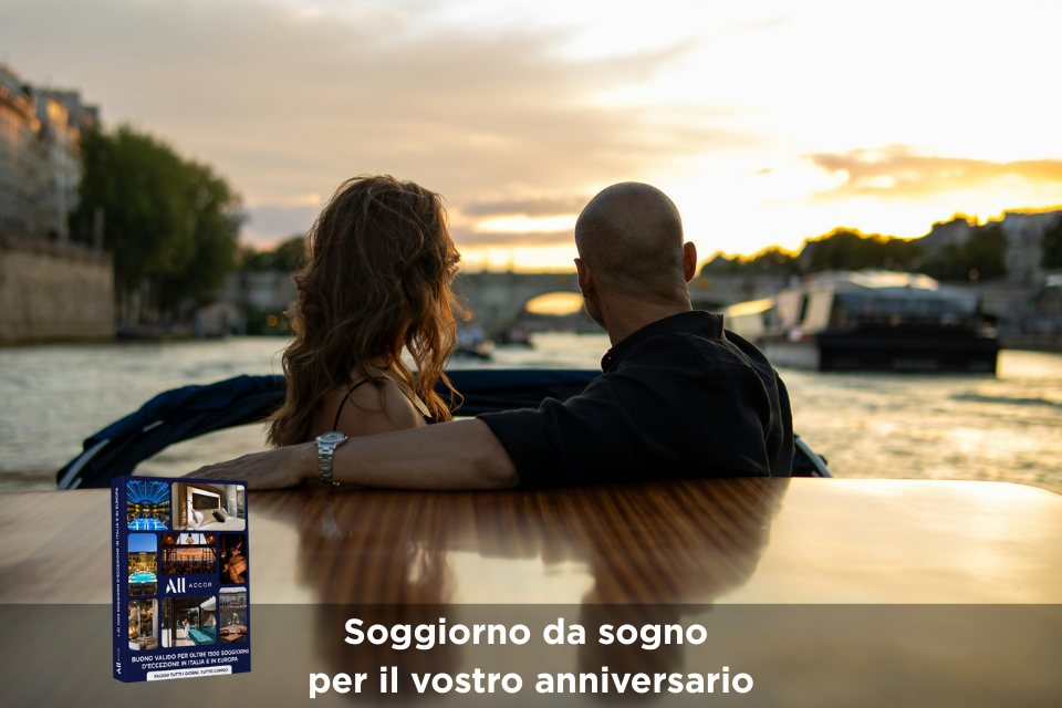 Cofanetto regalo: Soggiorno da sogno per il vostro anniversario