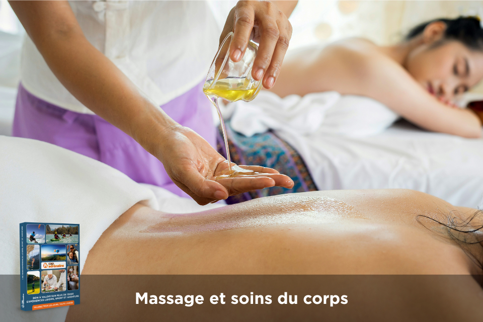 Coffret cadeau : Massage et soins du corps