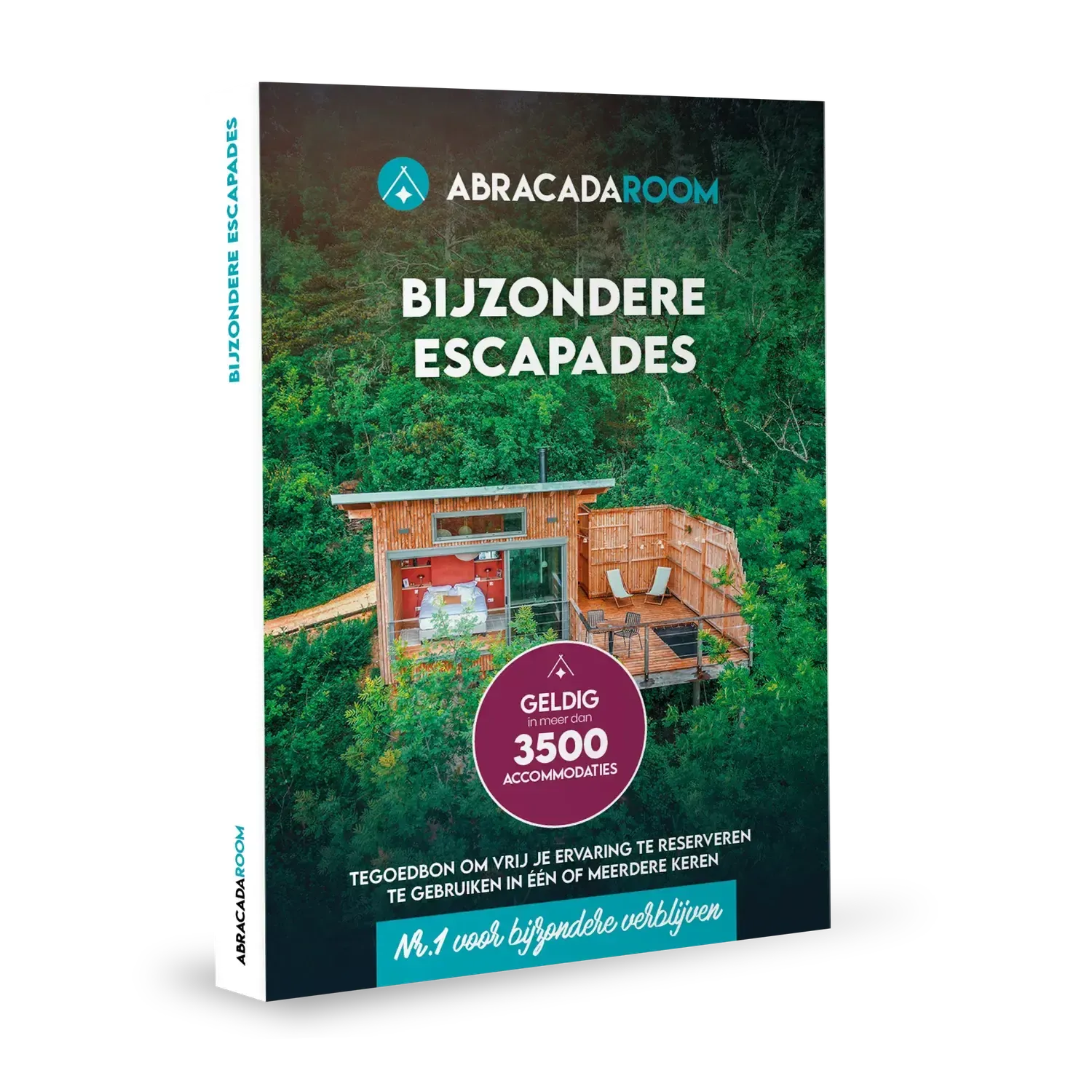 Cadeaubox Abracadaroom: Bijzondere escapades Cadeaubox fysieke