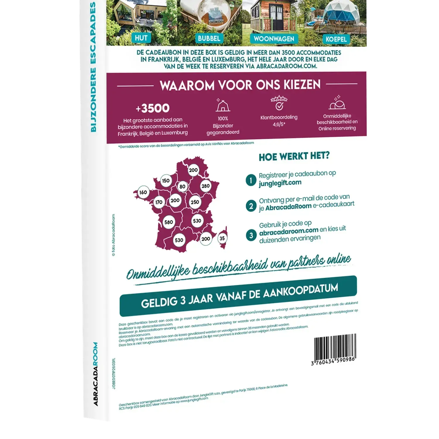 Cadeaubox Abracadaroom: Bijzondere gezinsbelevenissen 