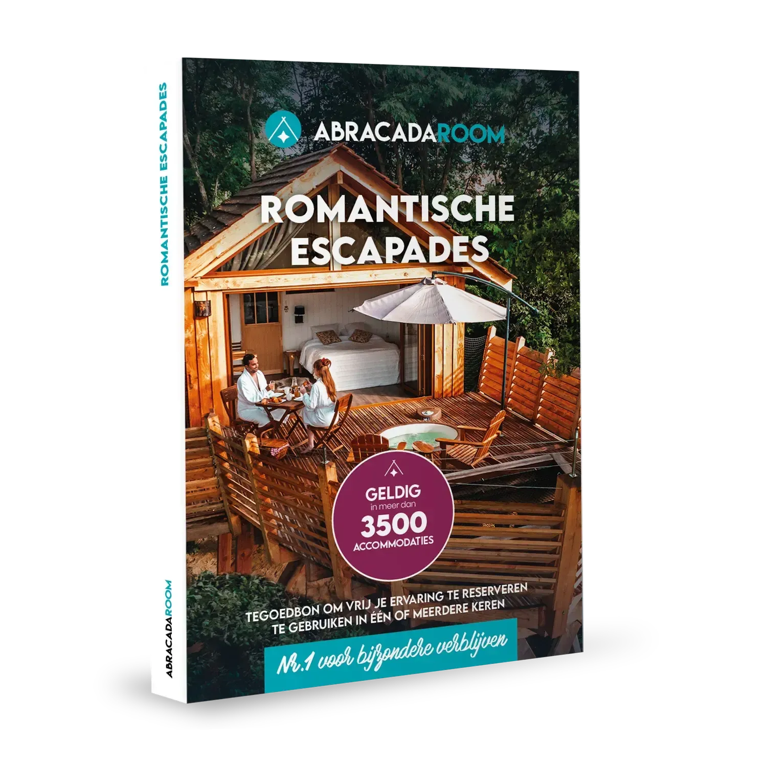 Cadeaubox Abracadaroom: Romantische escapades Cadeaubox fysieke