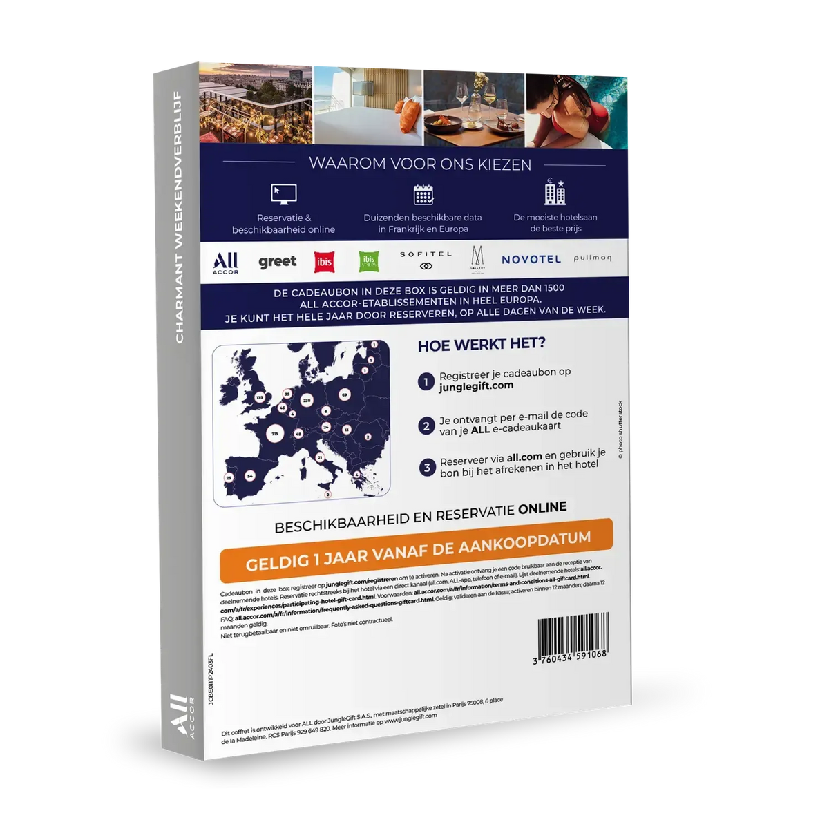 Cadeaubox All Accor: Charmant weekendverblijf 