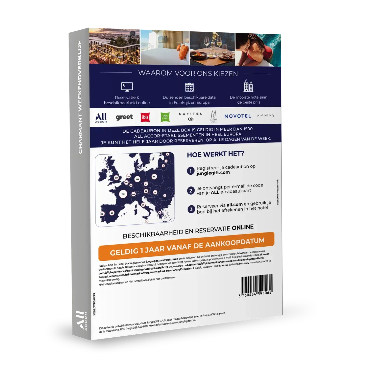 Cadeaubox All Accor: Charmant weekendverblijf 