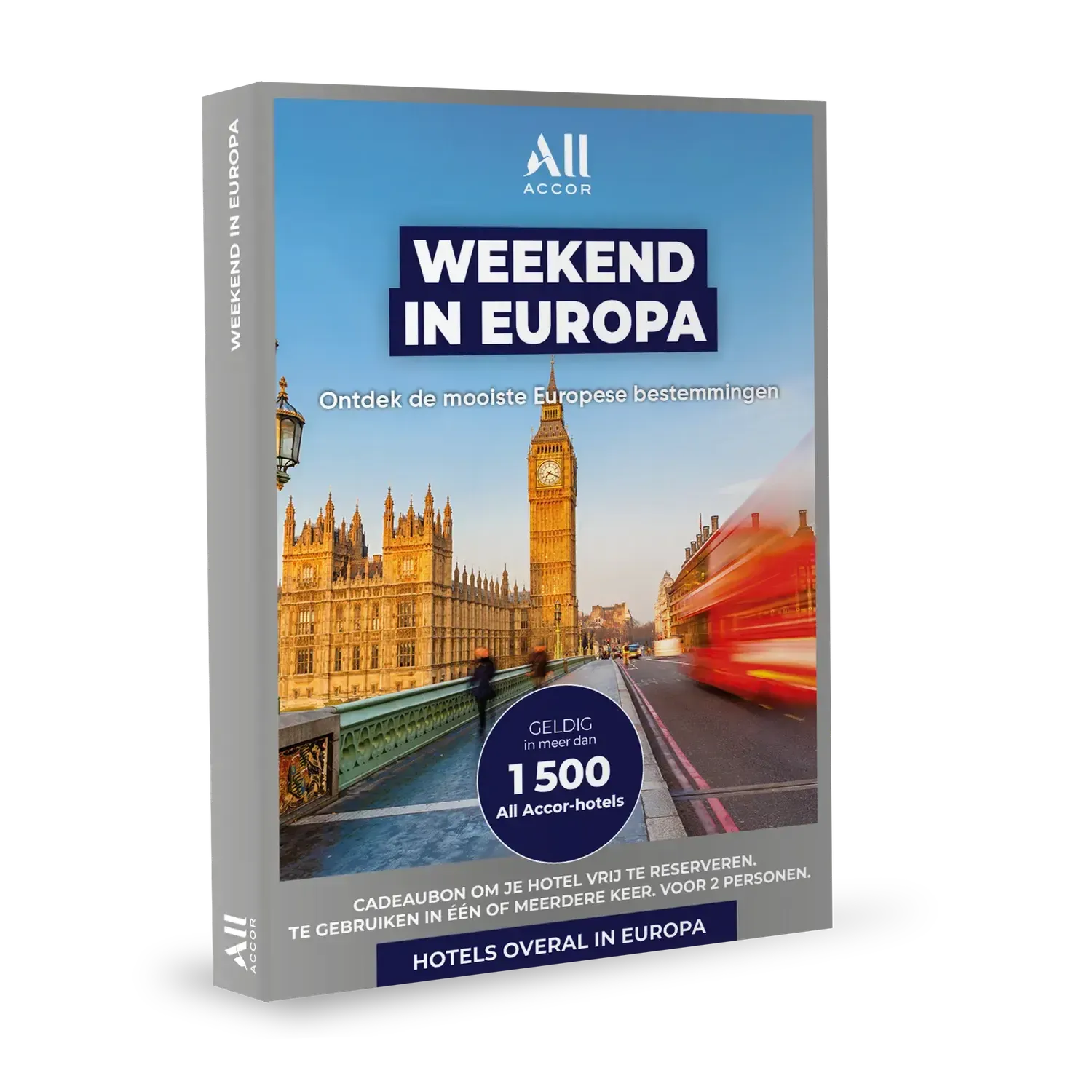 Cadeaubox All Accor: Weekend in Europa Cadeaubox fysieke