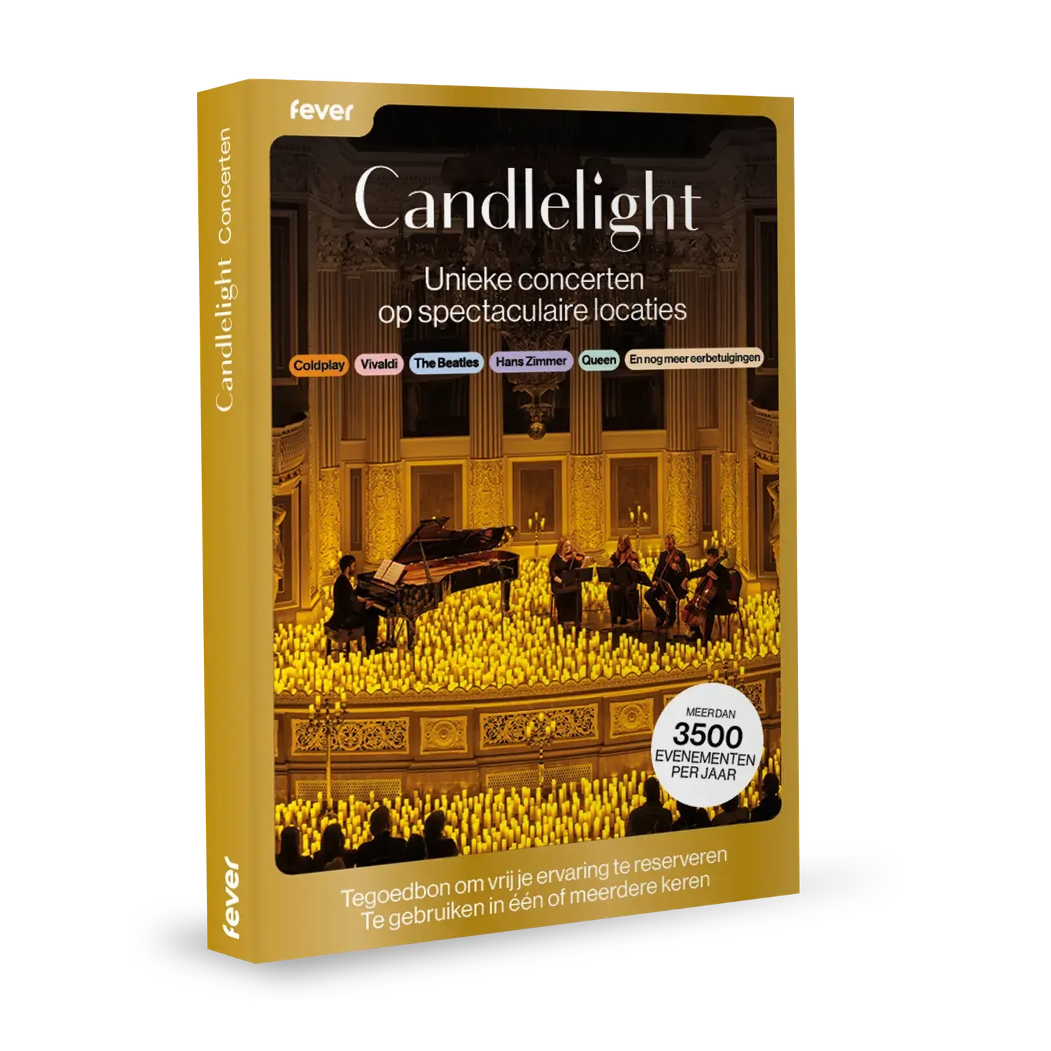 Cadeaubox Fever: Candlelight concerten €100 Cadeaubox fysieke