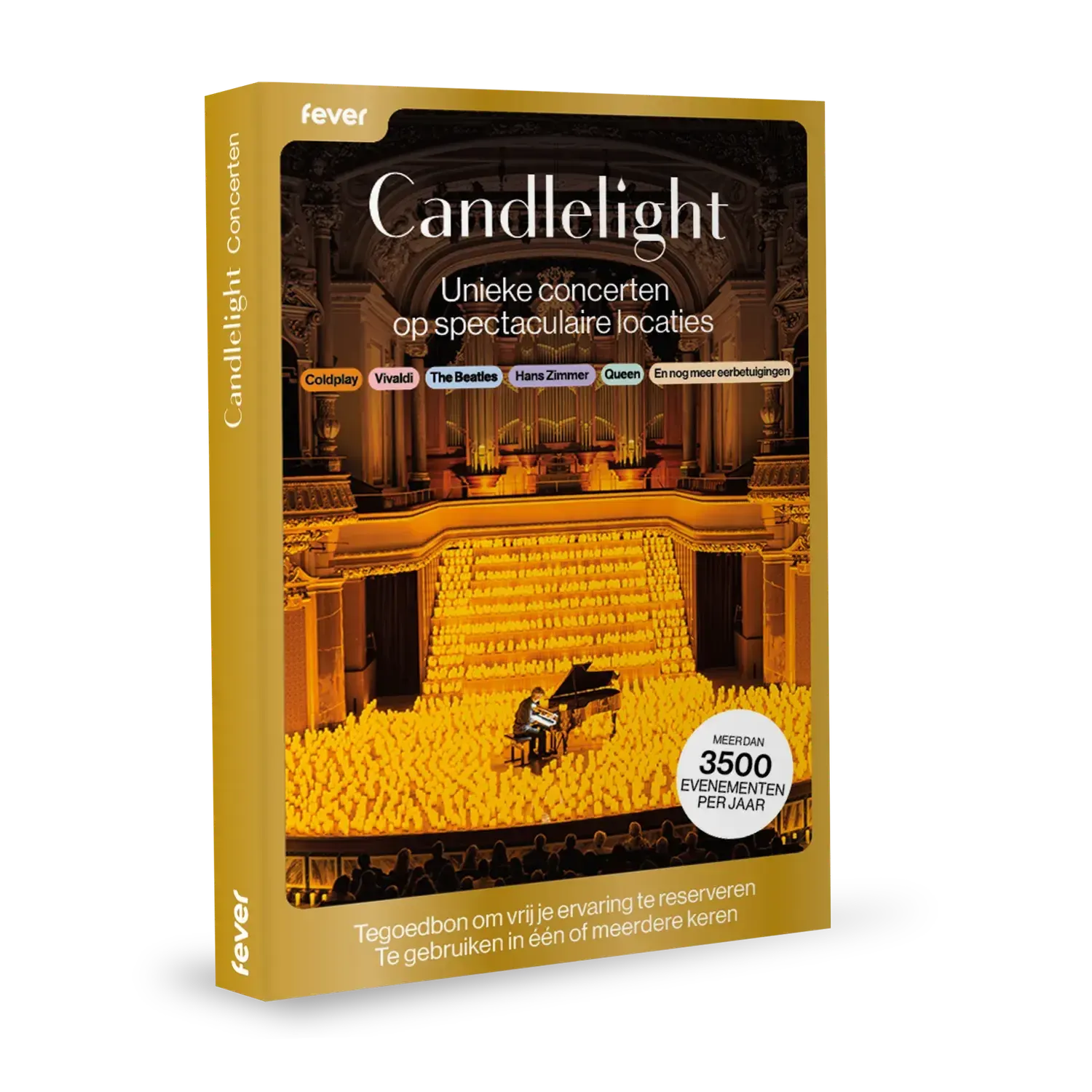 Cadeaubox Fever: Candlelight concerten €50 Cadeaubox fysieke