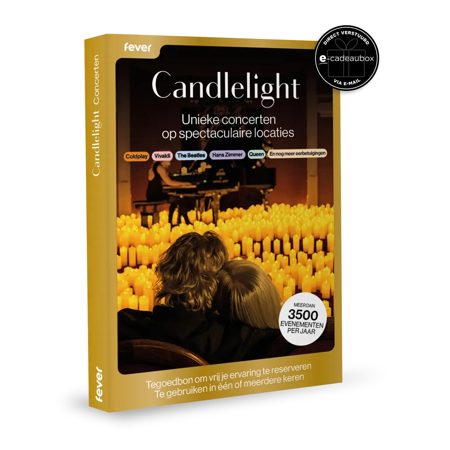 Cadeaubox Fever: Candlelight concerten €80 e-Box