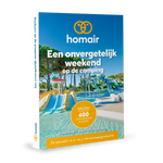 Cadeaubox Homair: Een onvergetelijk weekend op de camping Cadeaubox fysieke