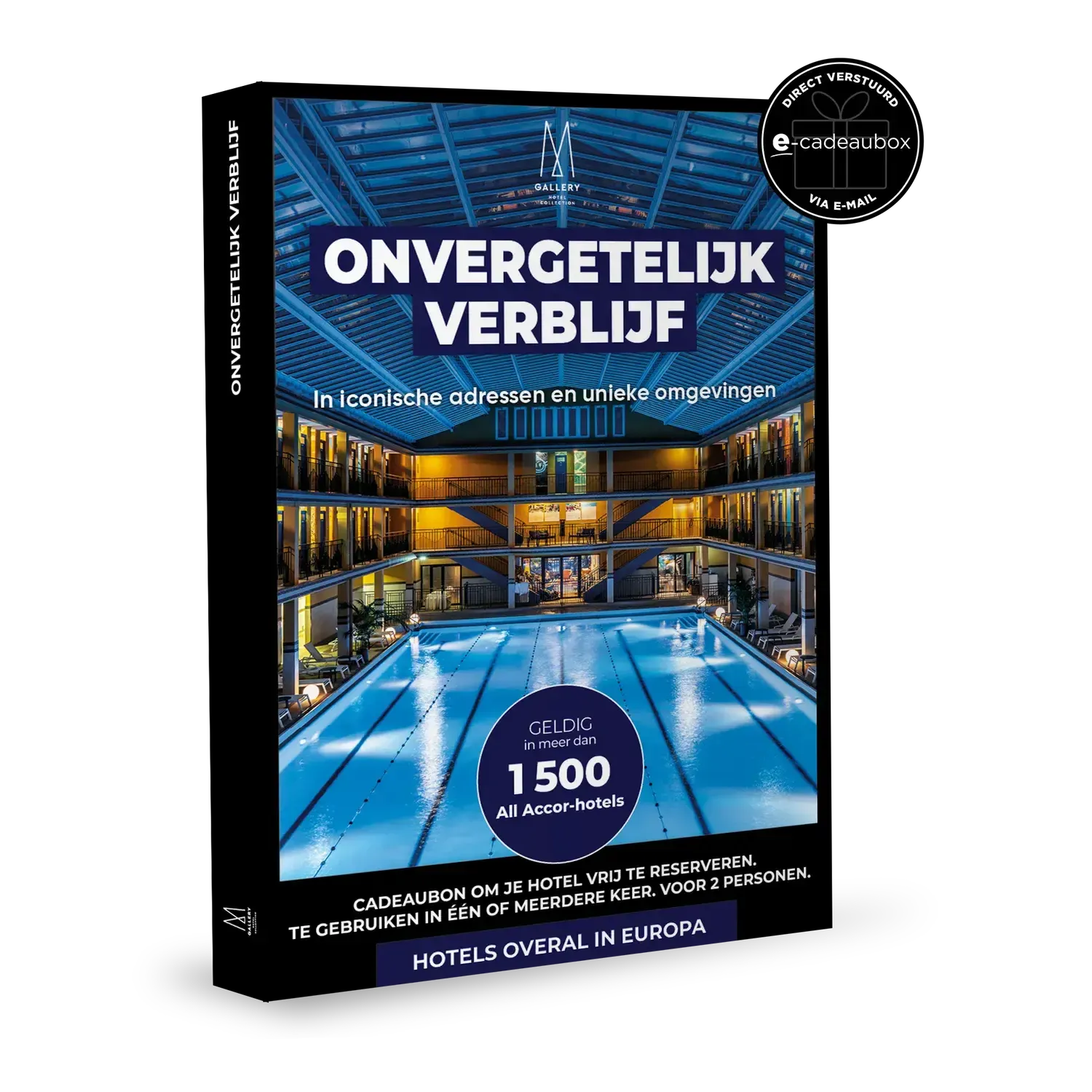 Cadeaubox MGALLERY: Onvergetelijk verblijf e-Box