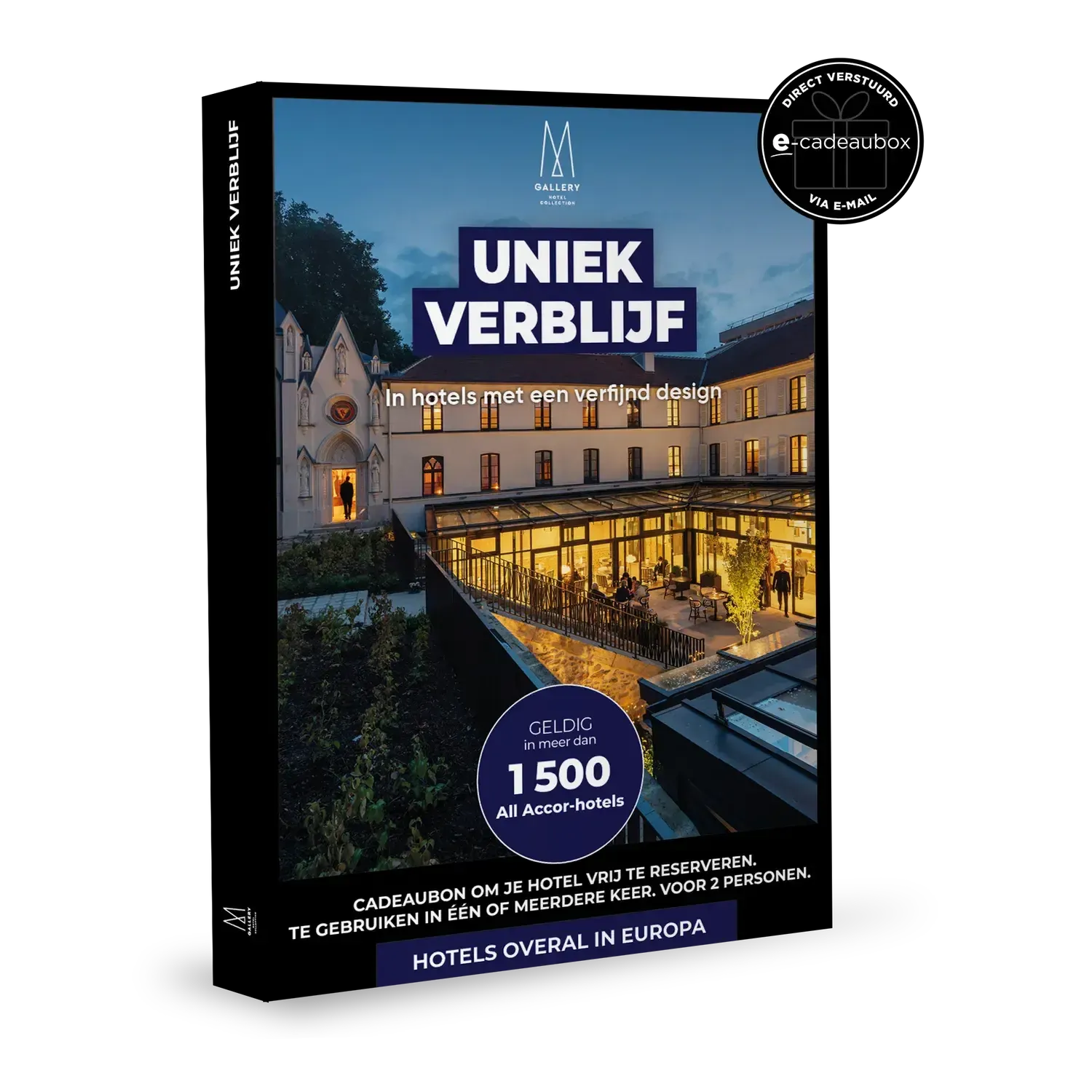 Cadeaubox MGALLERY: Uniek verblijf e-Box