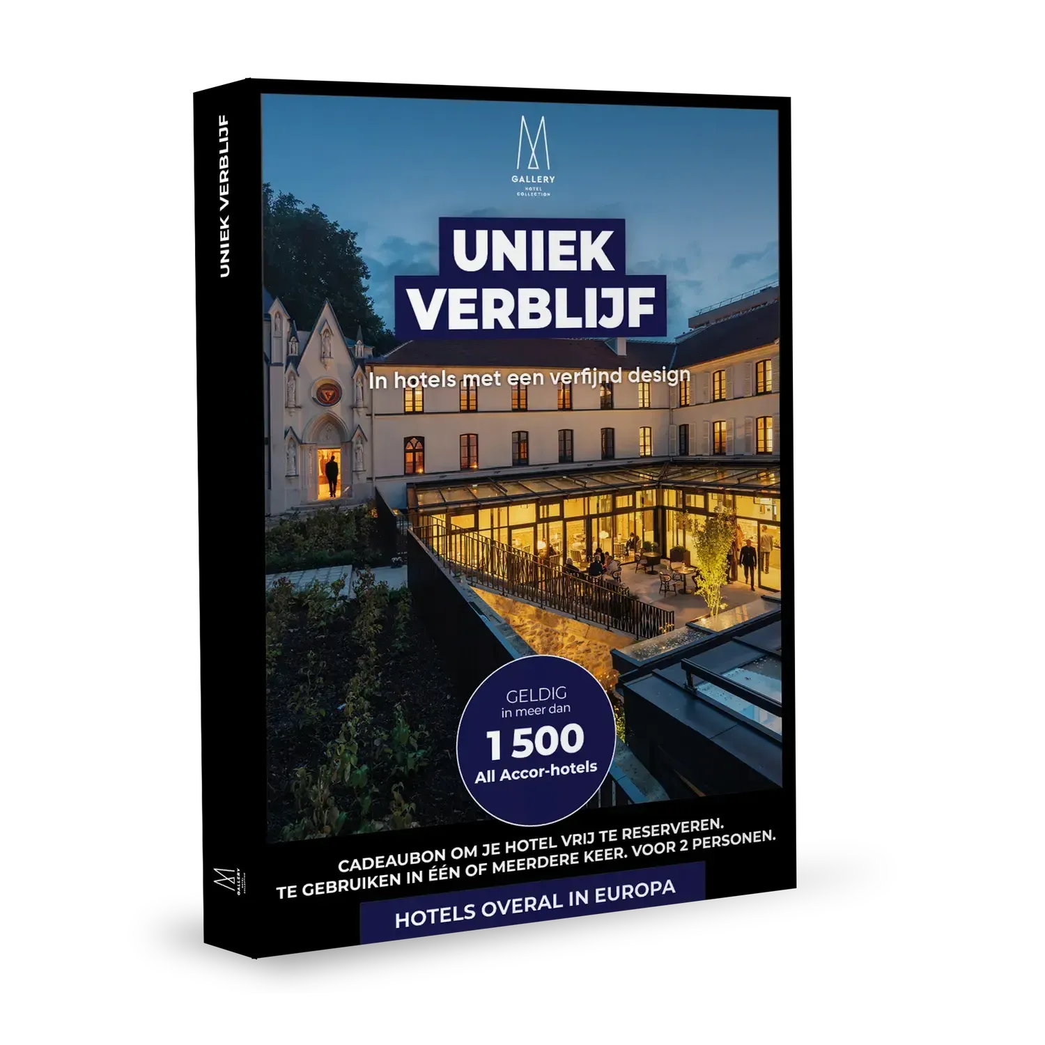 Cadeaubox MGALLERY: Uniek verblijf Cadeaubox fysieke