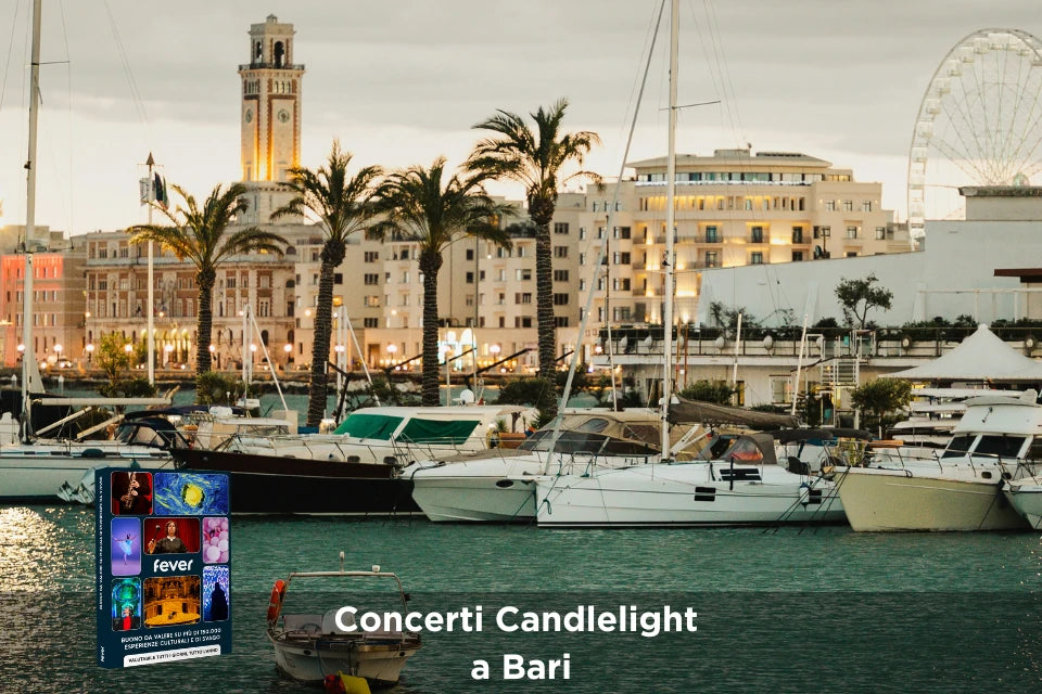 Cofanetto regalo: concerti Candlelight a Bari