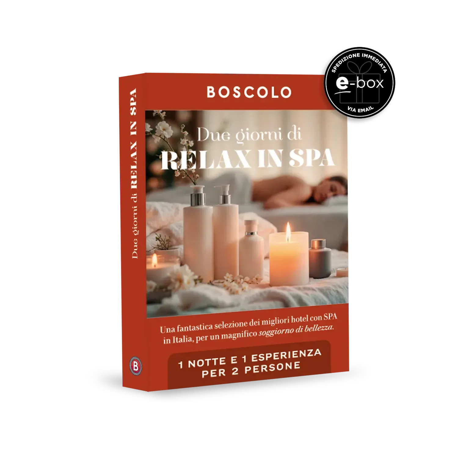 Cofanetto regalo BOSCOLO : Due giorni di Relax in spa e-Box