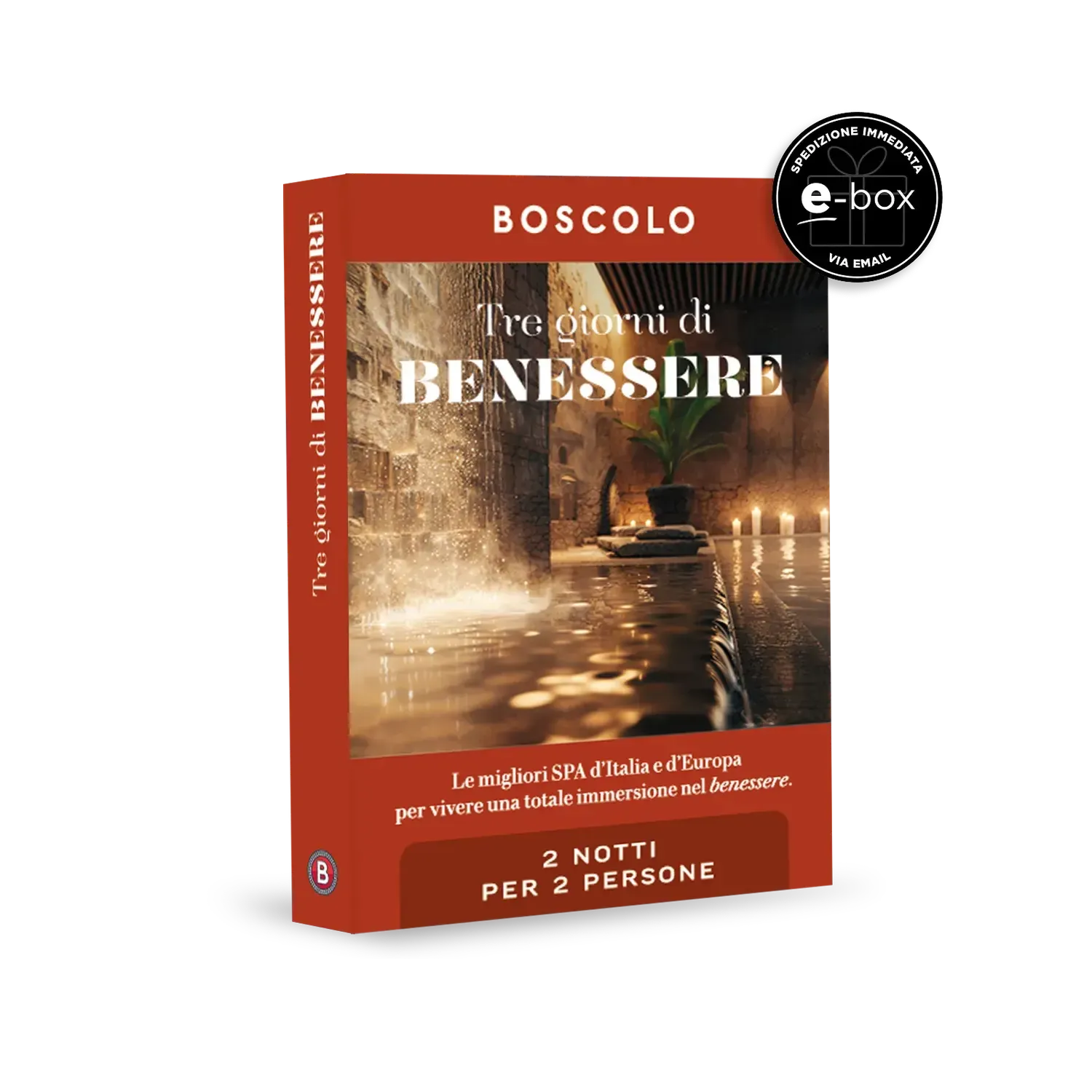 Cofanetto regalo BOSCOLO : Tre giorni di Benessere e-Box