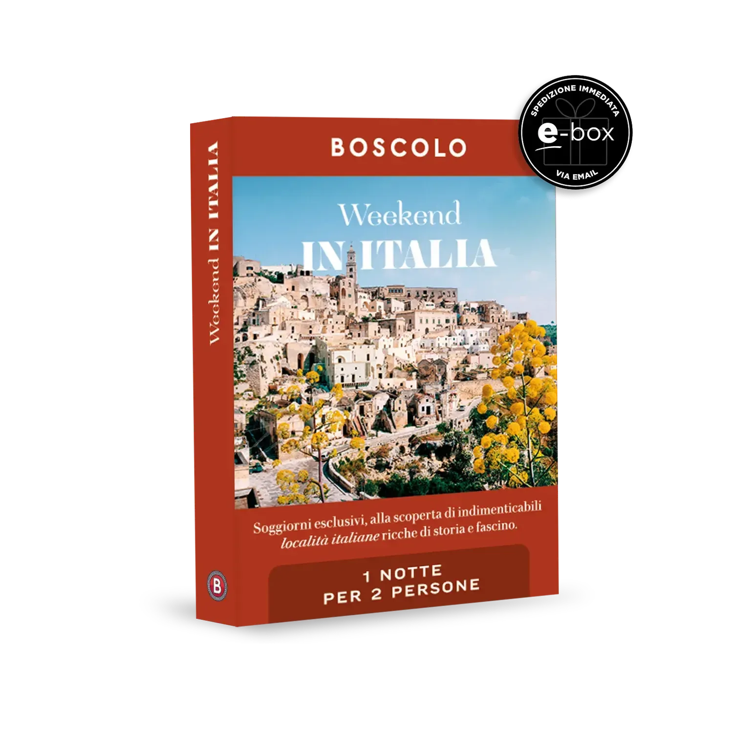 Cofanetto regalo BOSCOLO : Weekend in Italia e-Box