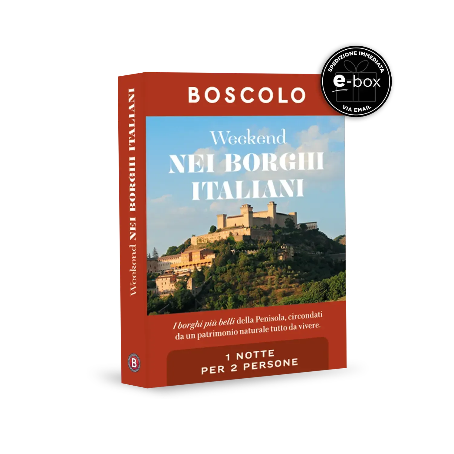 Cofanetto regalo BOSCOLO : Weekend nei borghi italiani e-Box