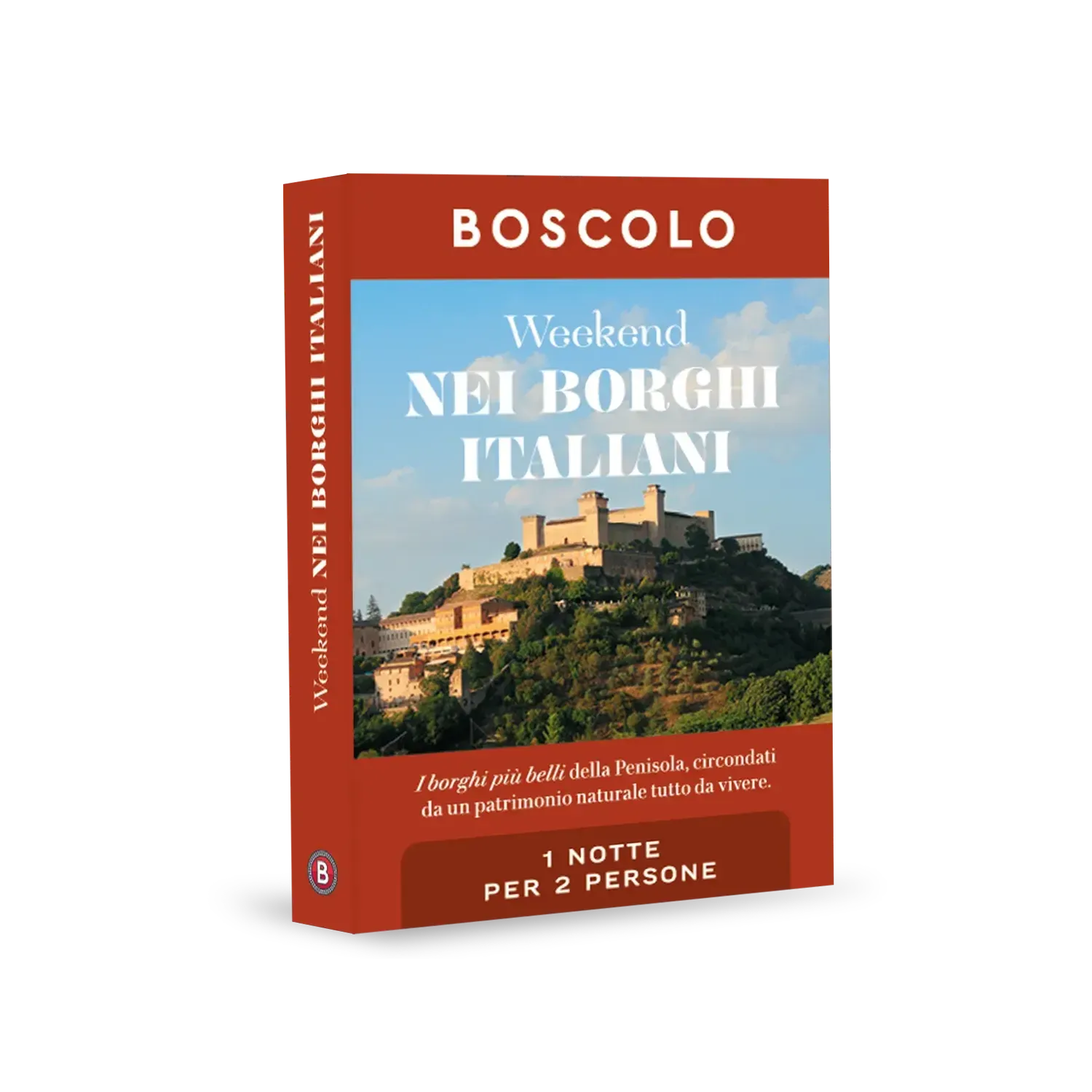 Cofanetto regalo BOSCOLO : Weekend nei borghi italiani Cofanetto fisico