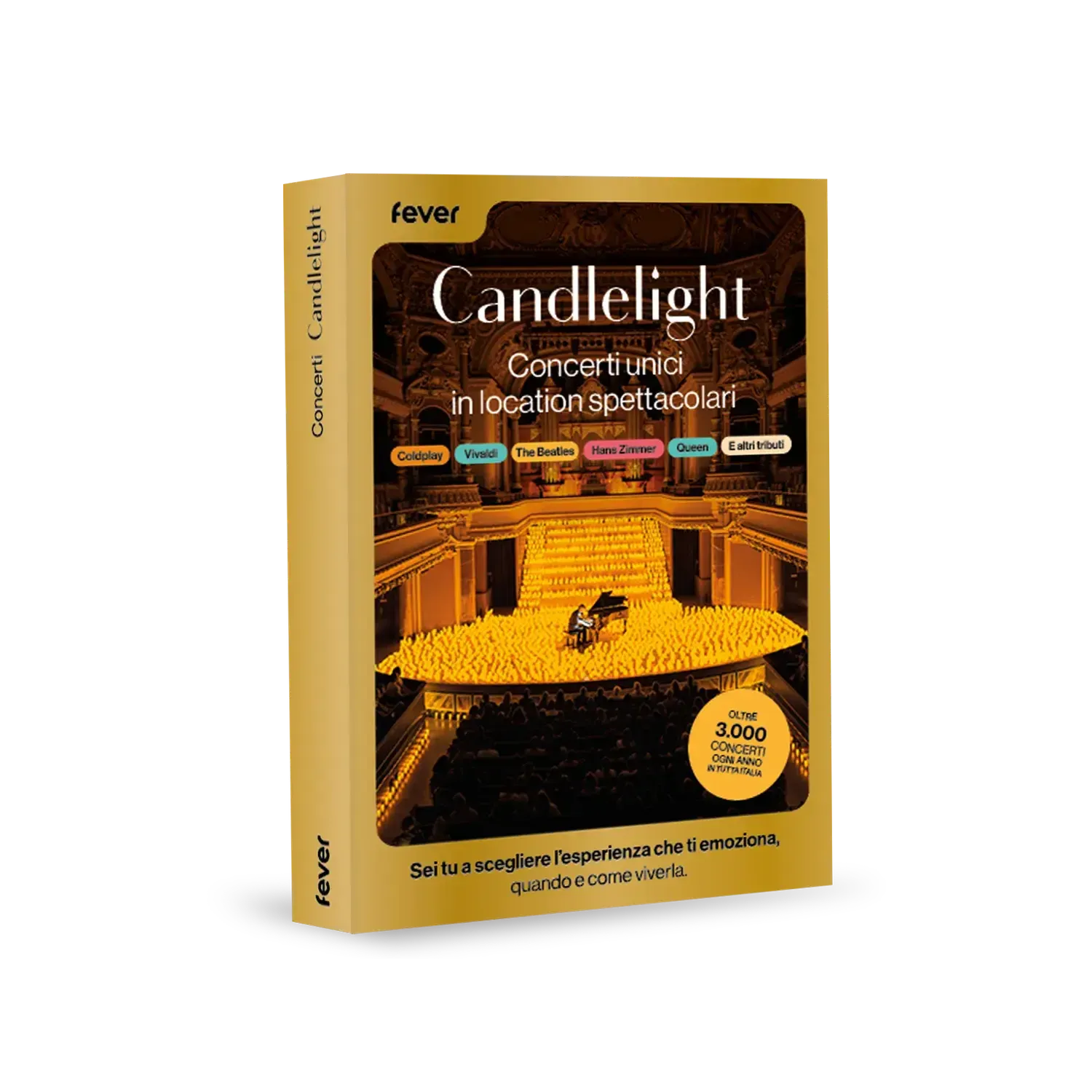 Cofanetto regalo CANDLELIGHT : Concerto di musica Cofanetto fisico