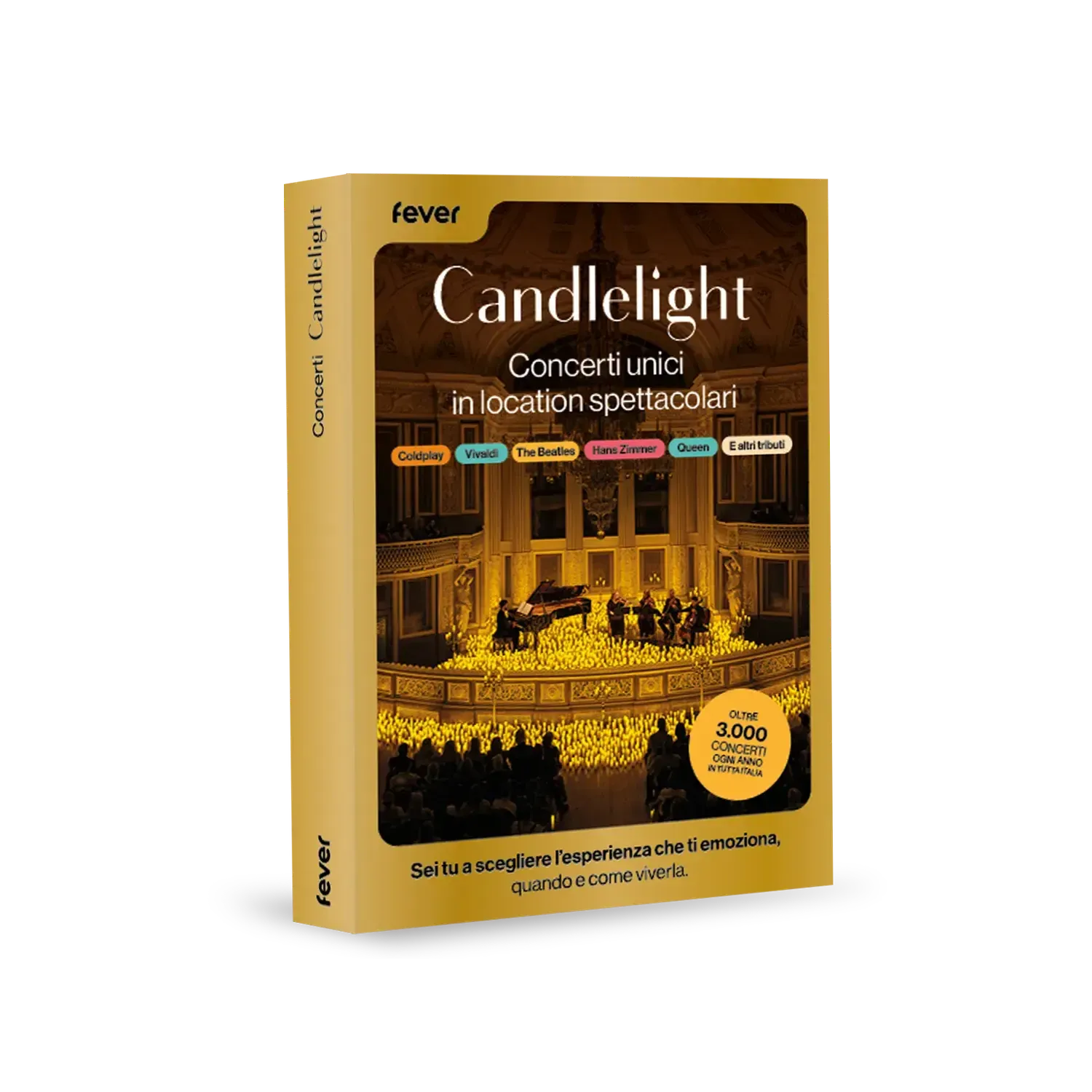 Cofanetto regalo CANDLELIGHT : Concerto di musica Cofanetto fisico