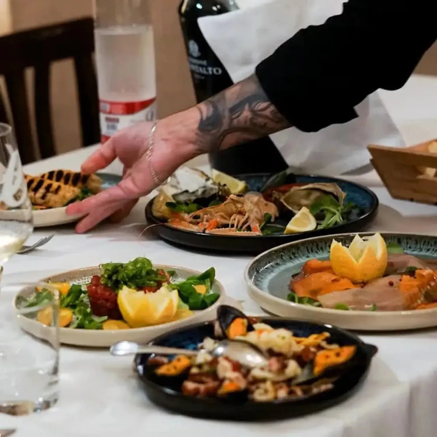 Cofanetto regalo: Cena di pesce: sapori d’estate 200€