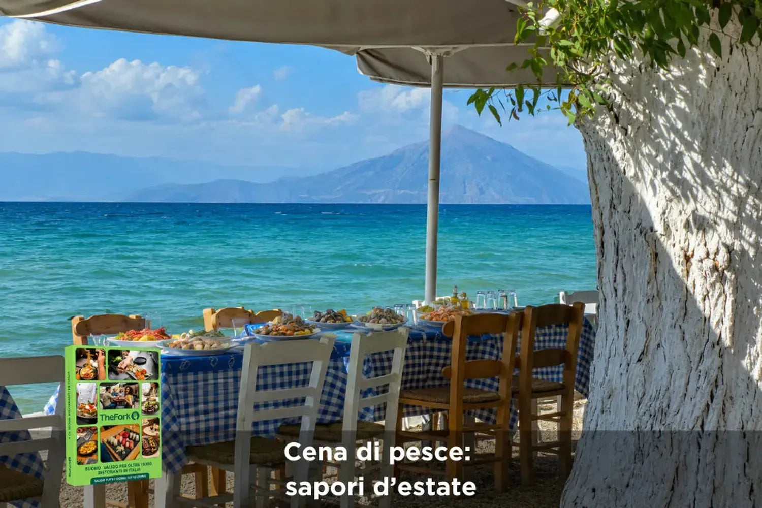 Cofanetto regalo: Cena di pesce: sapori d’estate 80€