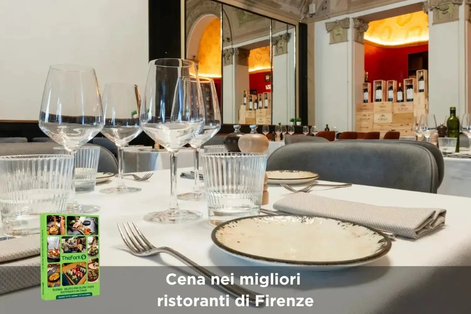 Cofanetto regalo: Cena nei migliori ristoranti di Firenze 40€