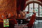 Cofanetto regalo: Cena nei migliori ristoranti di Torino 40€