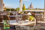 Cofanetto regalo: Cena sulle terrazze della Città Eterna 